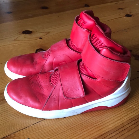 Men’s Nike Marxmen double strap Hi top Sneakers - Picture 2 of 3